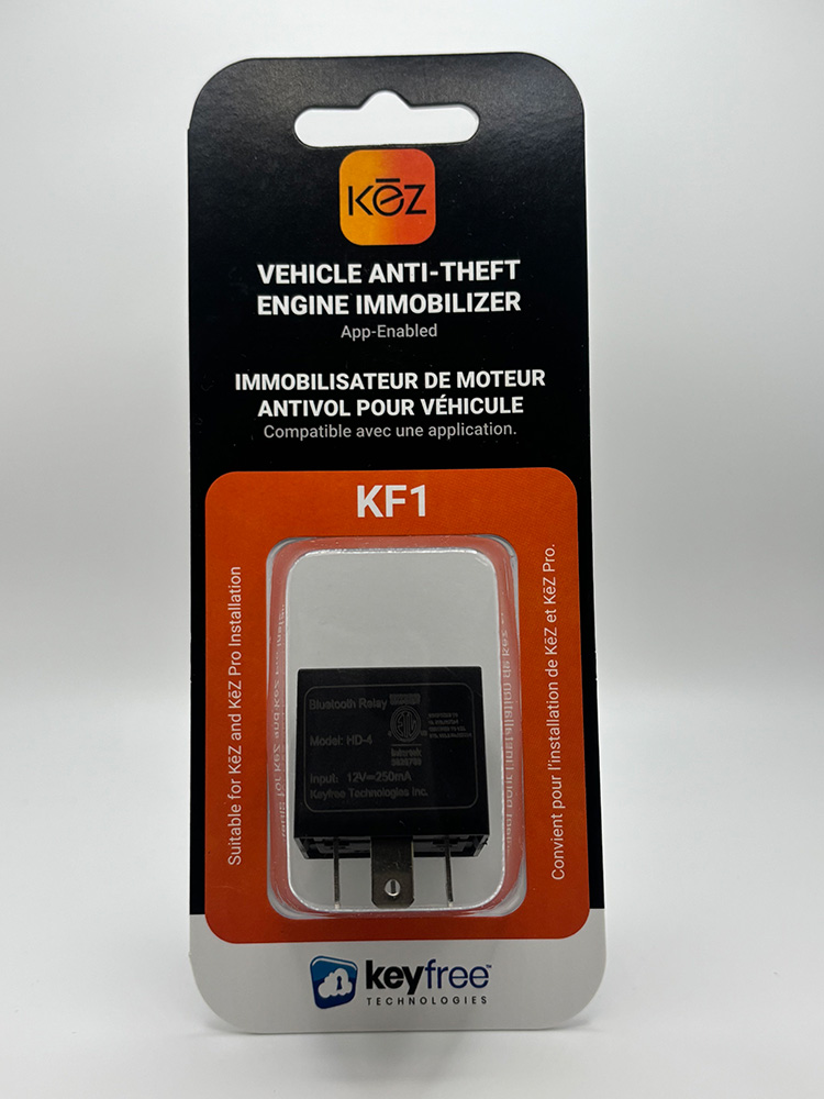 Official KeZ anti-theft immobilizer hardware photograph